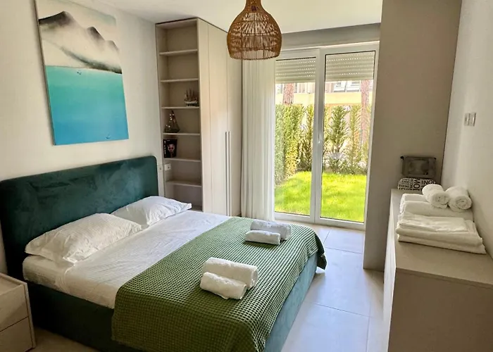 San Pietro Premium Apartment Next To Melia, Bbq, Private Garden, 5 Min To Beach * Plazhi San Pietro
