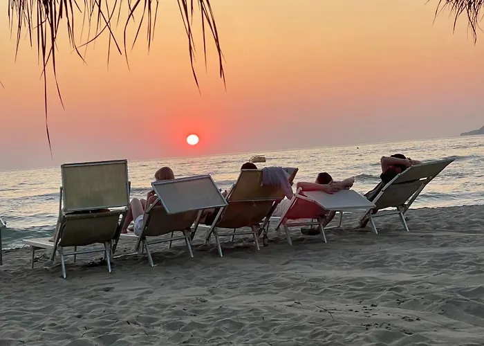 شقة San Pietro Premium Next To Melia, Bbq, Private Garden, 5 Min To Plazhi San Pietro